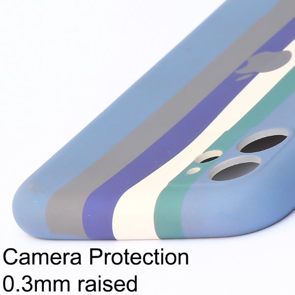 Indigo Camera Silicone Case for Apple Iphone 11 - The Hatke