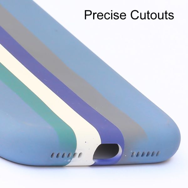 Indigo Camera Silicone Case for Apple Iphone 11 - The Hatke