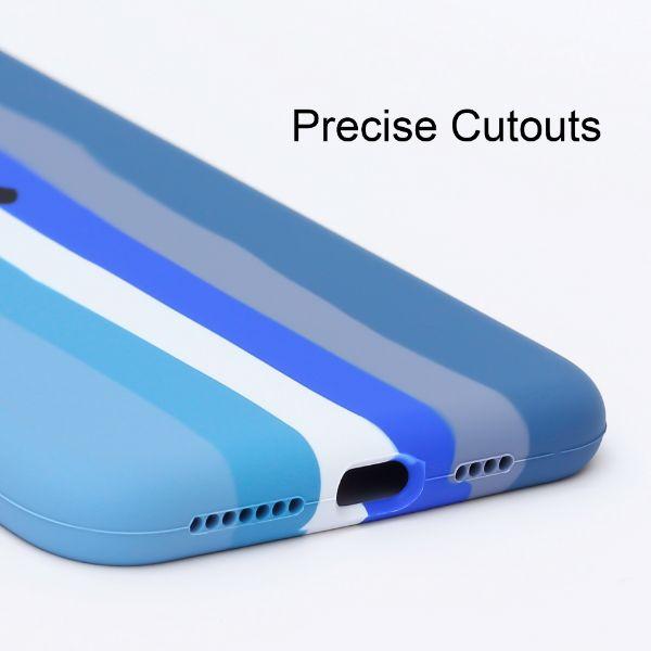 Indigo Silicone Case for Apple Iphone 15 Pro Max - The Hatke