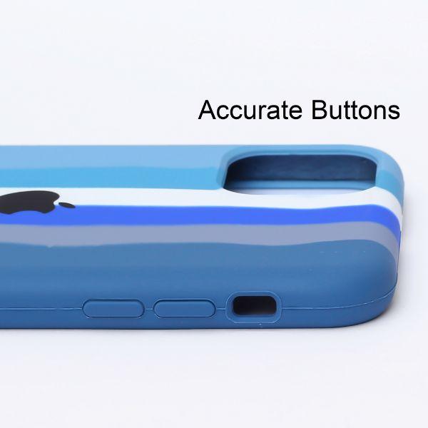 Indigo Silicone Case for Apple Iphone 15 Pro Max - The Hatke