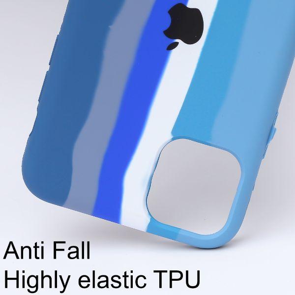 Indigo Silicone Case for Apple Iphone 15 Pro Max - The Hatke