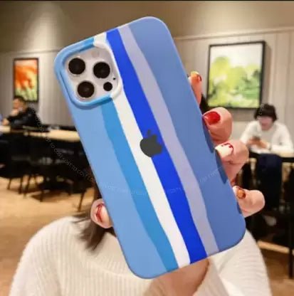 Indigo Silicone Case for Apple Iphone 15 Pro Max - The Hatke