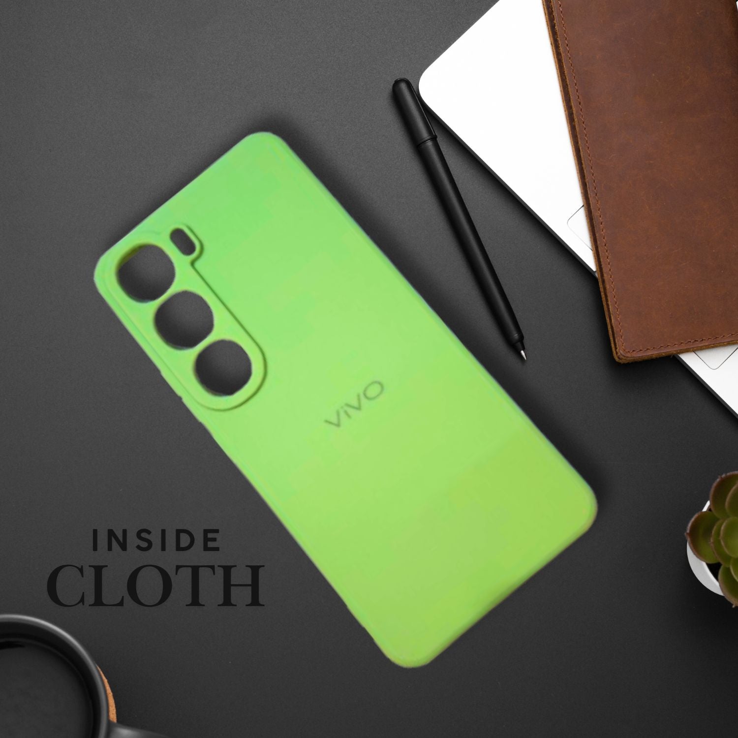 Light Green Candy silicone Case for Vivo Y300