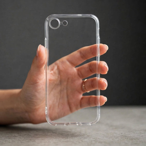 Invisi Anti Yellow Transparent Case for Apple Iphone 7 - The Hatke