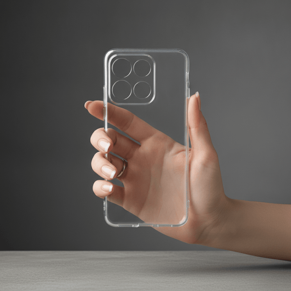 Invisi Anti Yellow Transparent Case for Motorola G86 Power - The Hatke