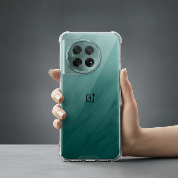 Invisi Anti Yellow Transparent Case for Oneplus 11 - The Hatke