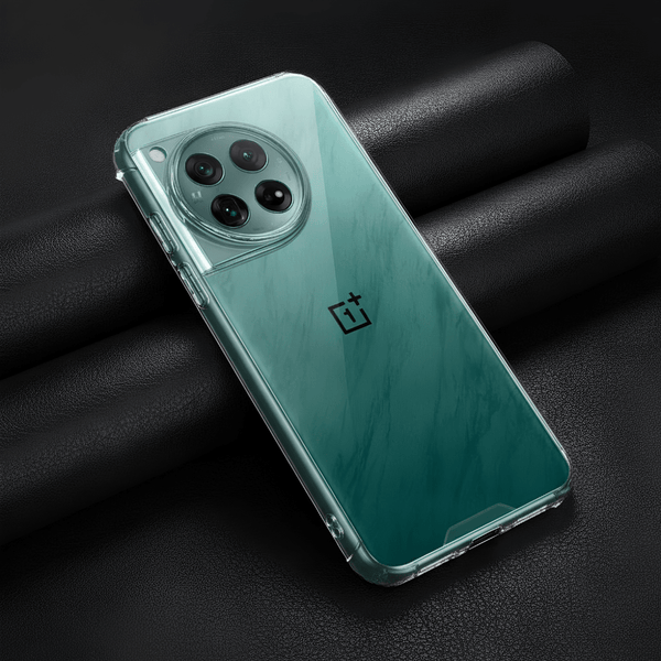 Invisi Anti Yellow Transparent Case for Oneplus 12 - The Hatke