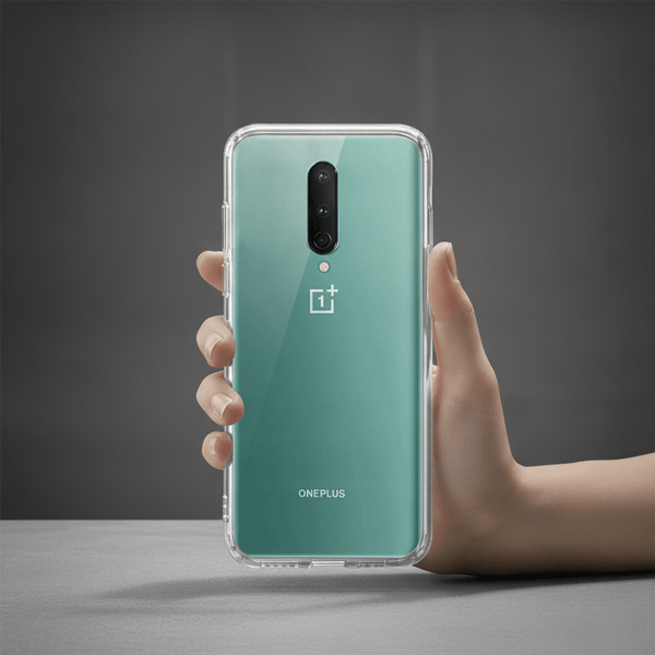 Invisi Anti Yellow Transparent Case for Oneplus 8 - The Hatke
