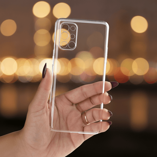 Invisi Anti Yellow Transparent Case for Oneplus 9R - The Hatke