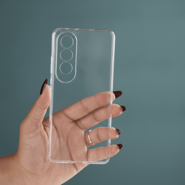 Invisi Anti Yellow Transparent Case for Oneplus Nord Ce 4 - The Hatke
