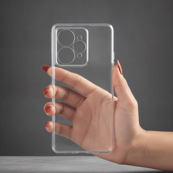 Invisi Anti Yellow Transparent Case for Realme 15 Pro - The Hatke