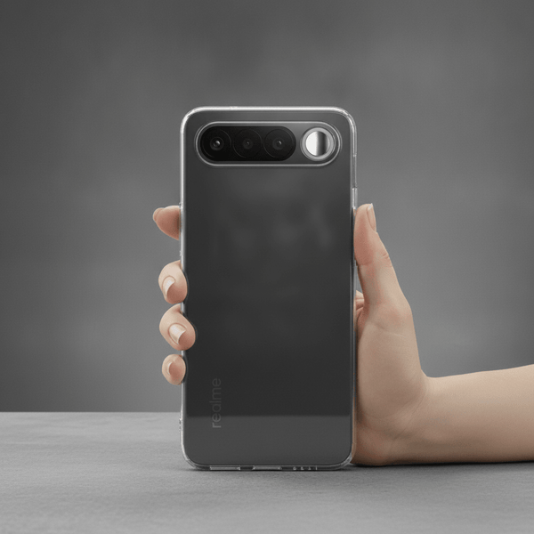 Invisi Anti Yellow Transparent Case for Realme 16 - The Hatke