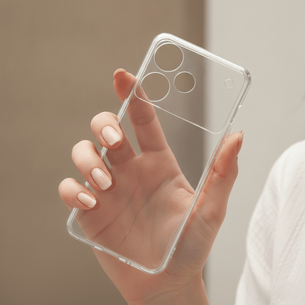 Invisi Anti Yellow Transparent Case for Realme P4 Pro - The Hatke