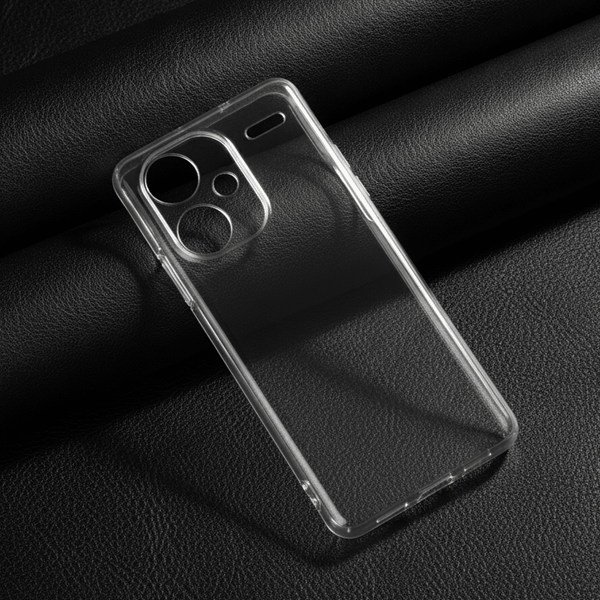 Invisi Anti Yellow Transparent Case for Redmi Note 13 Pro Plus - The Hatke