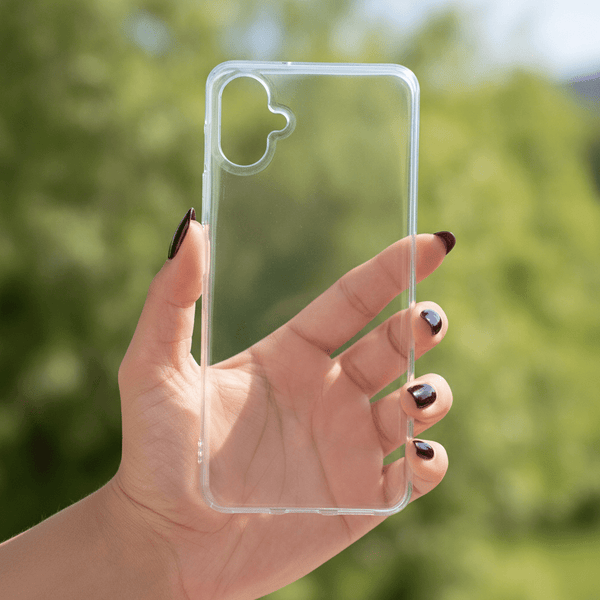 Invisi Anti Yellow Transparent Case for Samsung M06 - The Hatke