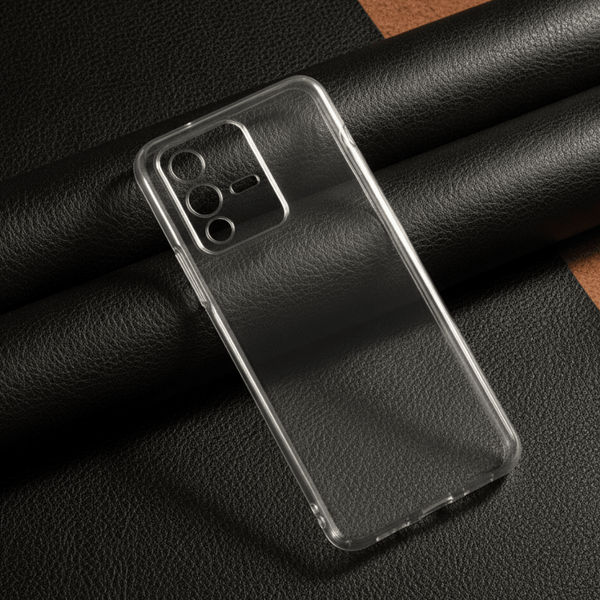 Invisi Anti Yellow Transparent Case for Vivo V23 - The Hatke