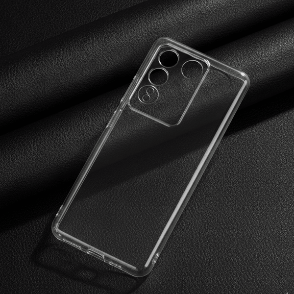 Invisi Anti Yellow Transparent Case for Vivo V27 Pro - The Hatke
