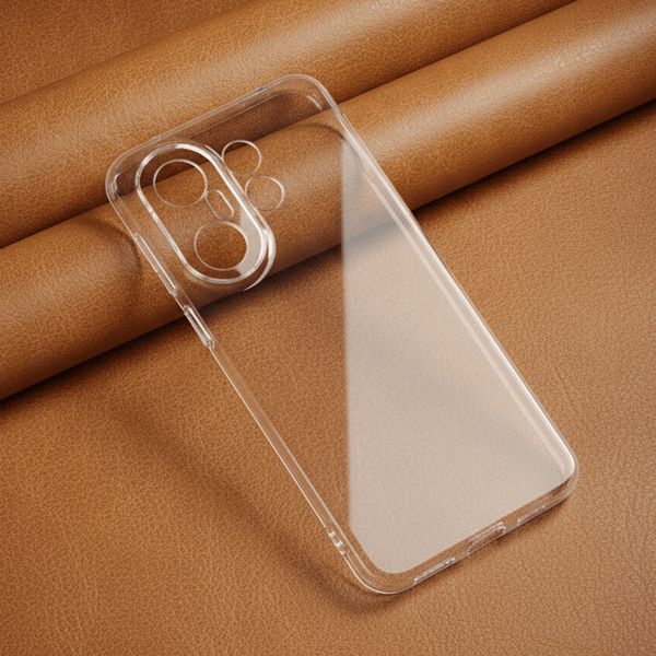 Invisi Anti Yellow Transparent Case for Vivo X200 FE - The Hatke