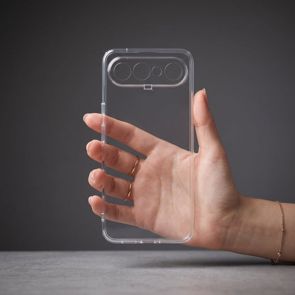 Invisi Anti Yellow Transparent Case for Vivo X300 FE - The Hatke