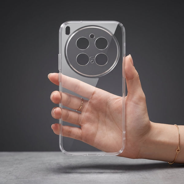 Invisi Anti Yellow Transparent Case for Vivo X300 Pro - The Hatke