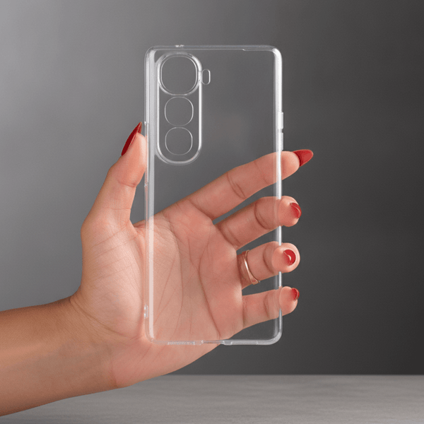 Invisi Anti Yellow Transparent Case for Vivo Y400 Pro - The Hatke