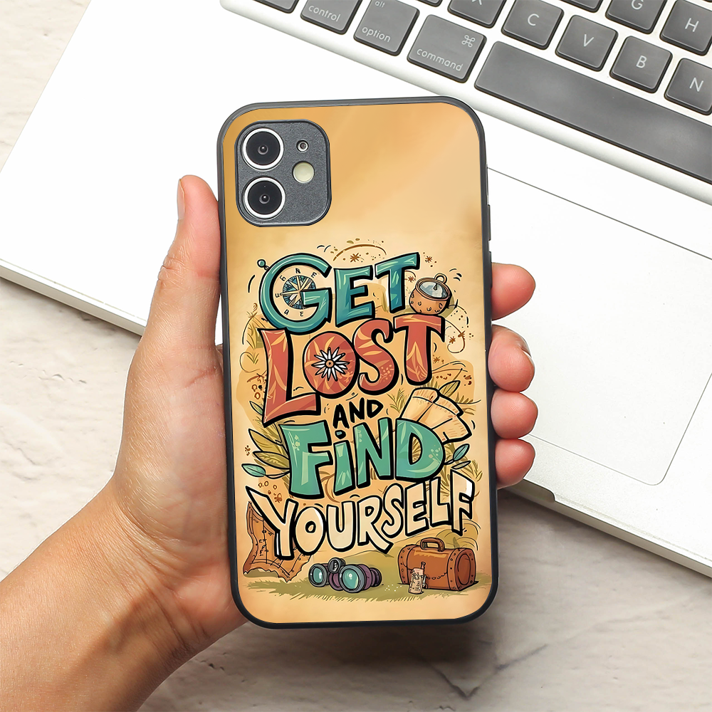 Lost & Found metal back case for Apple Iphone 12