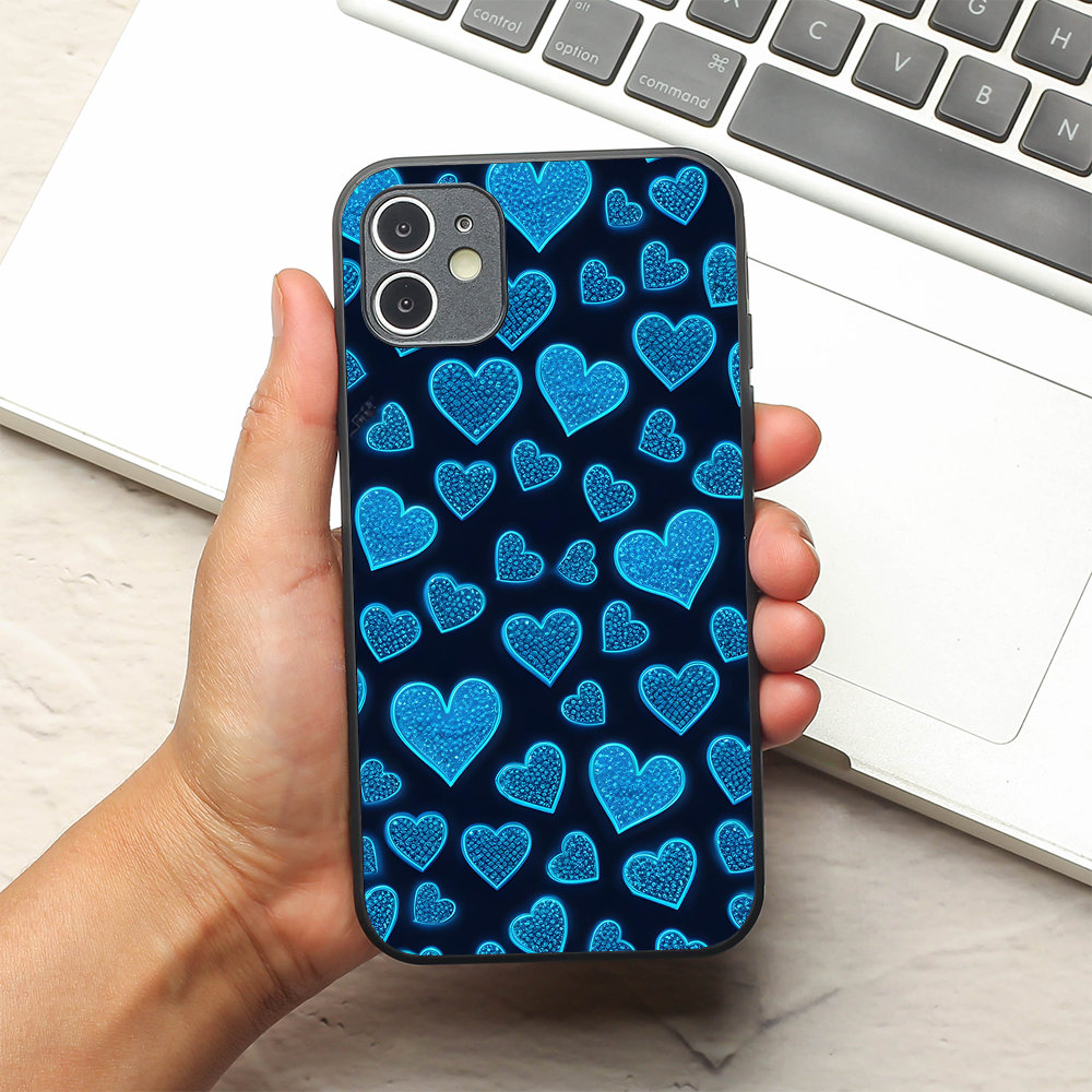 Midnight Romance metal back case for Apple Iphone 12