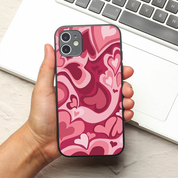Valentine Wave metal back case for Apple Iphone 12