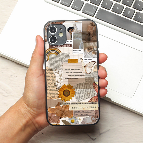 Sunlit Stories metal back case for Apple Iphone 11