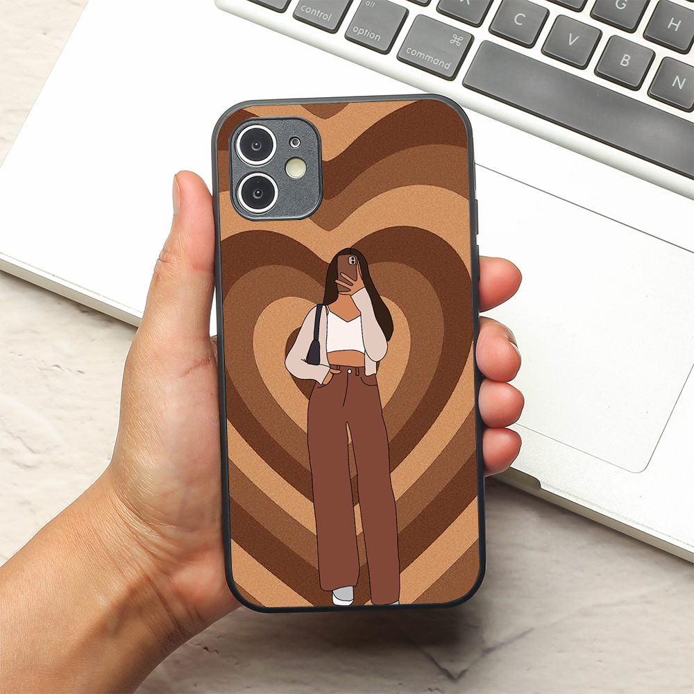 Retro Soul metal back case for Apple Iphone 12