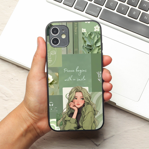 Smiling Soul metal back case for Apple Iphone 11