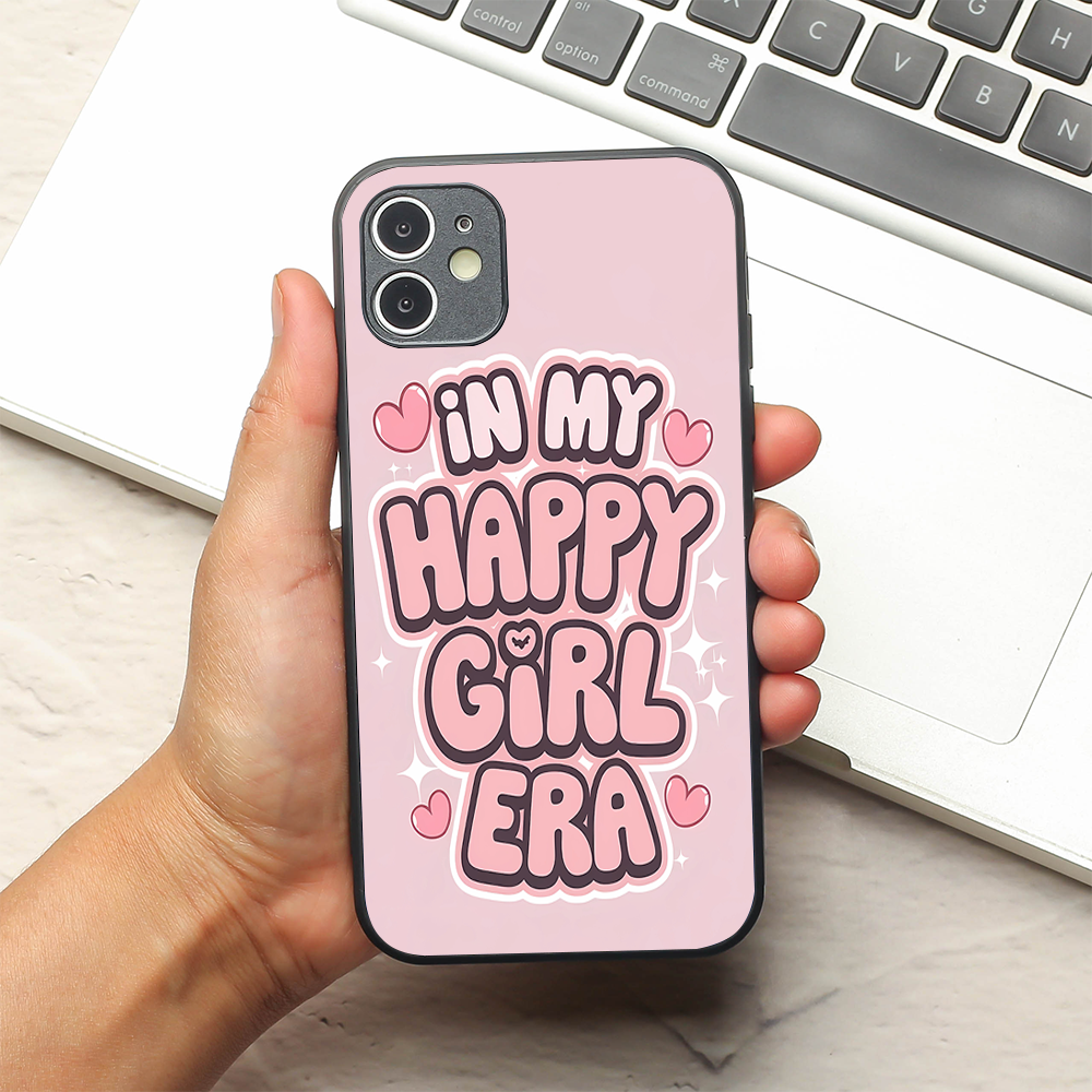 Happy Girl Era metal back case for Apple Iphone 12