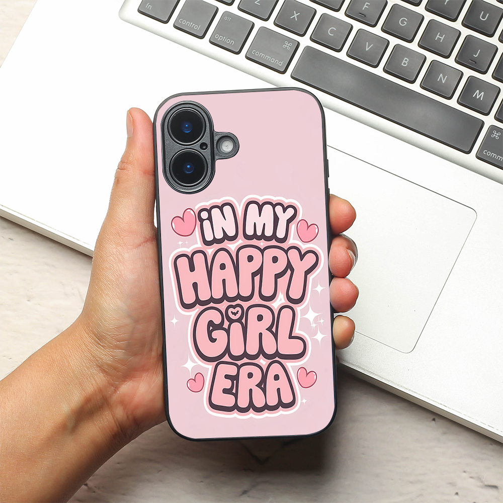 Happy Girl Era metal back case for Apple Iphone 17