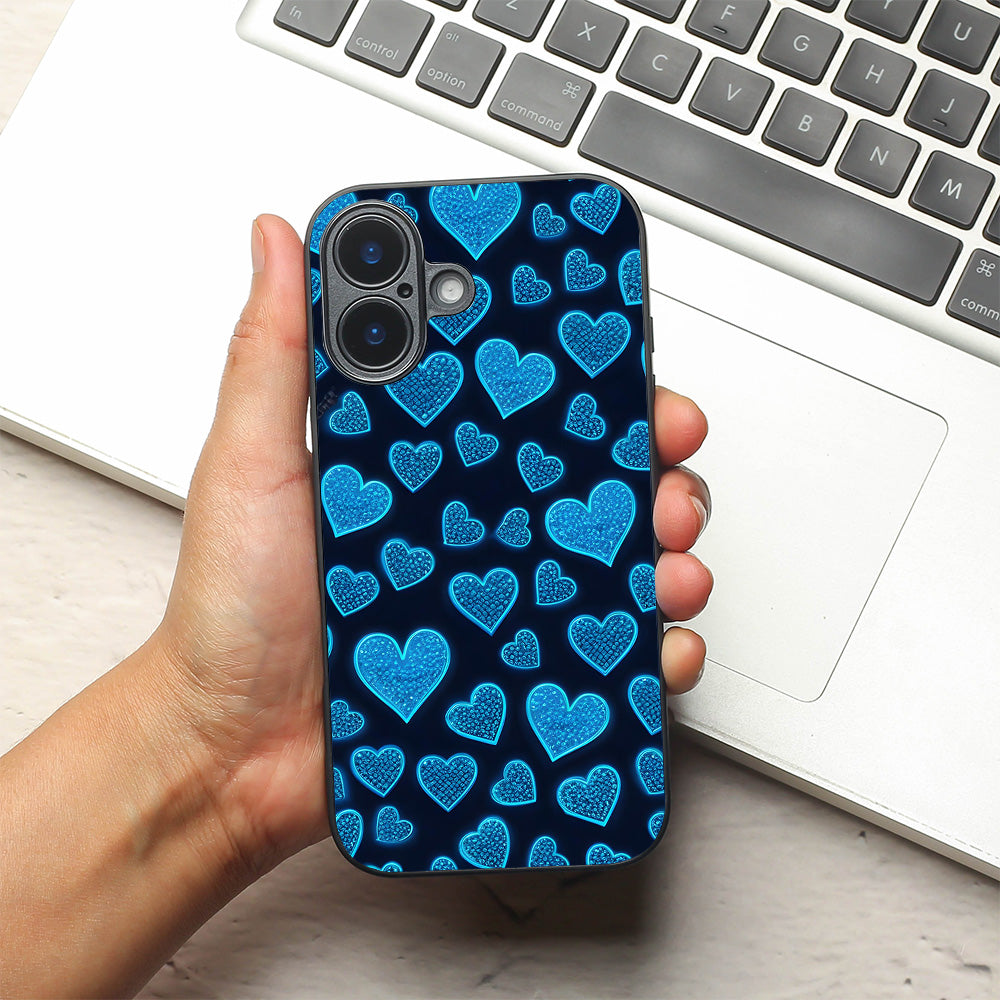 Midnight Romance metal back case for Apple Iphone 17