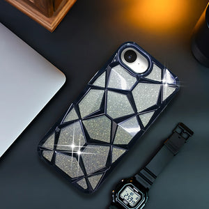 Dazzle Black Silicone case for Apple iphone 16E