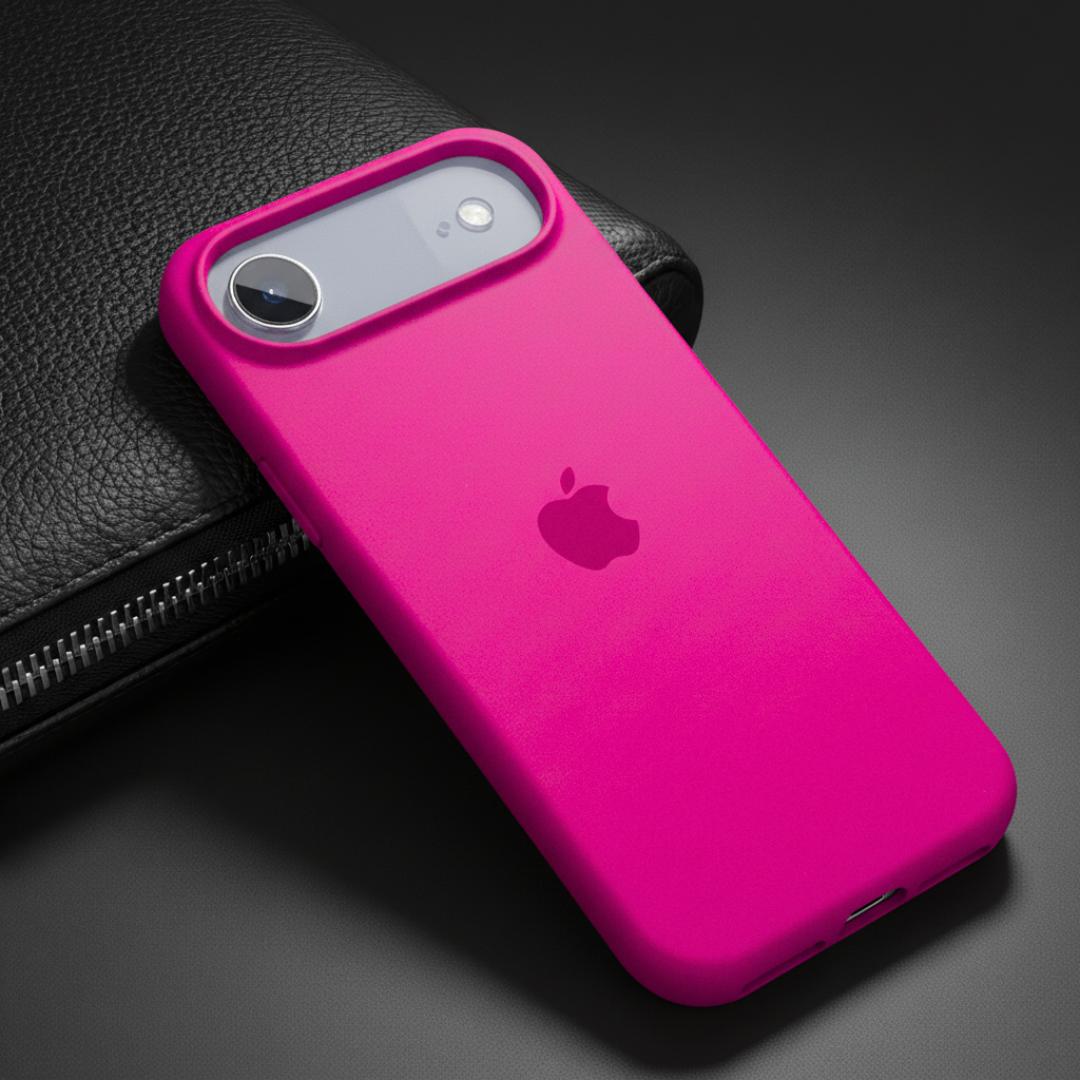 Hot Pink Original Silicone case for Apple iphone Air
