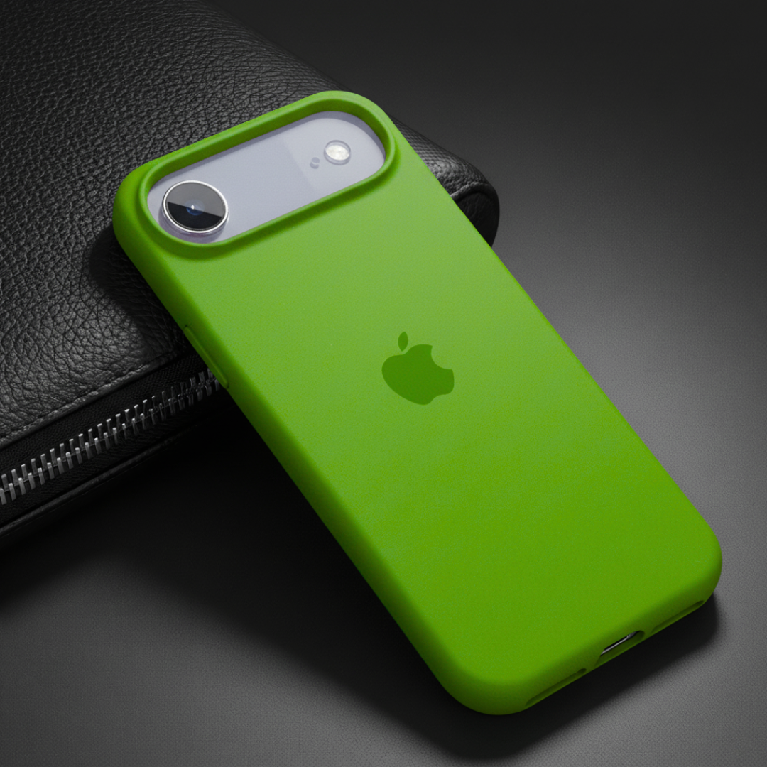 Neon Green Original Silicone case for Apple iphone Air