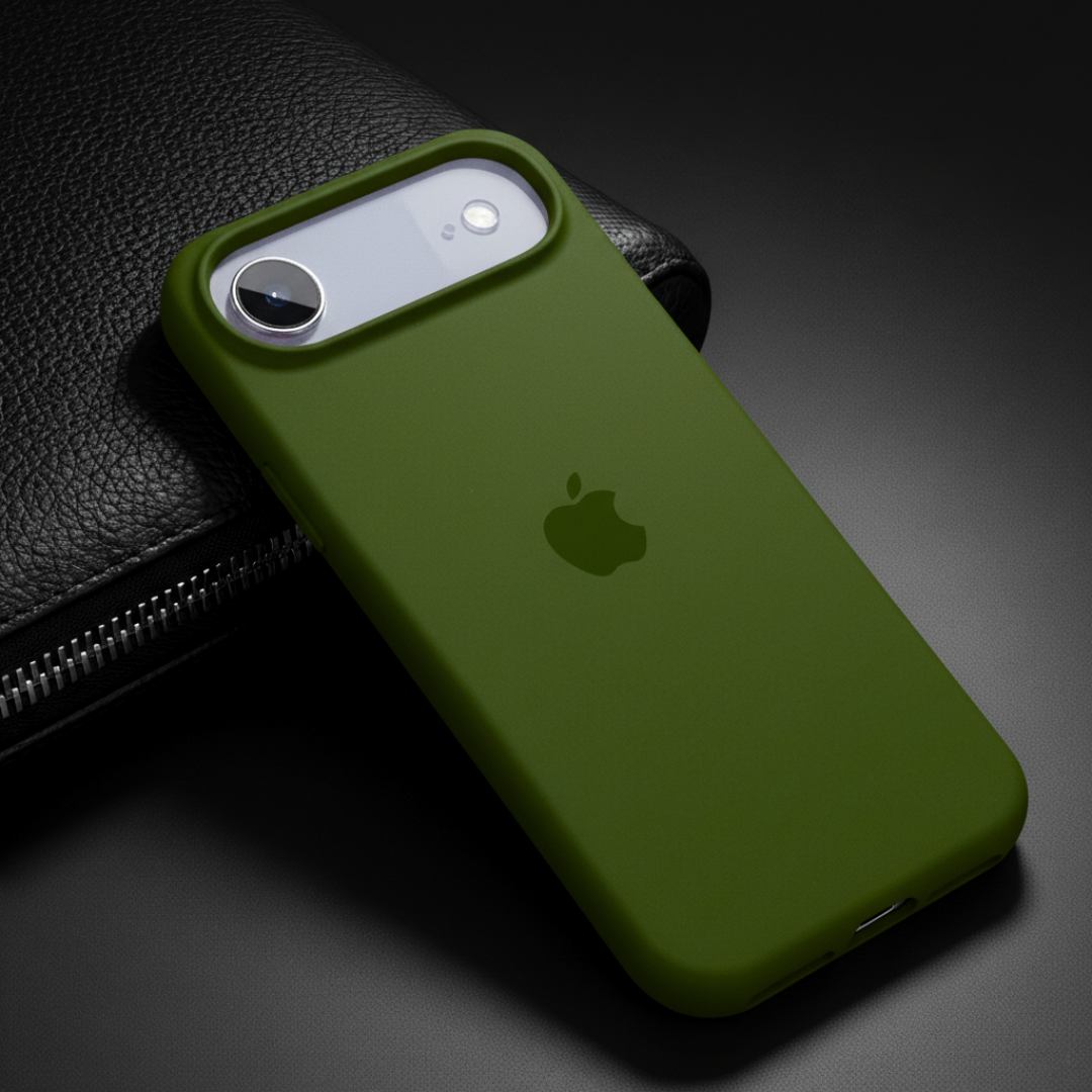 Olive Green Original Silicone case for Apple iphone Air