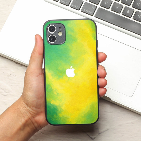 Ocean oil Paint (MB) Silicone Case for Apple Iphone 12