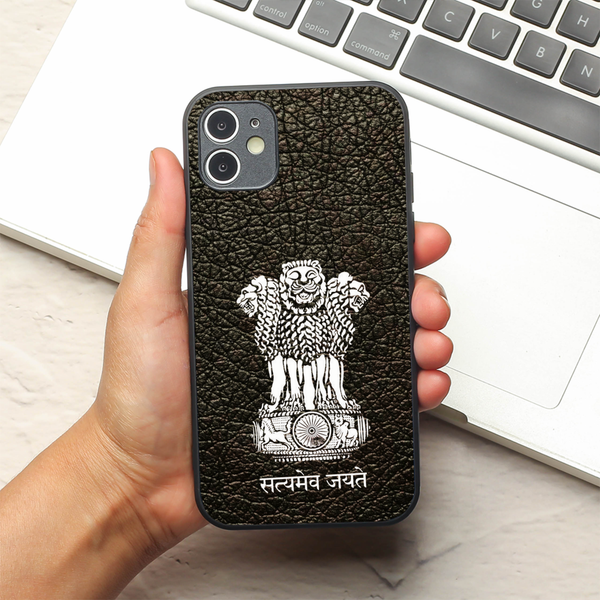 Black Satyamev Jayate MB case for Apple Iphone 11
