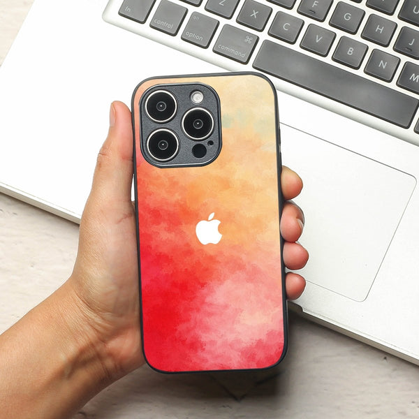 Magma oil Paint (MB) Silicone Case for Apple Iphone 14 Pro