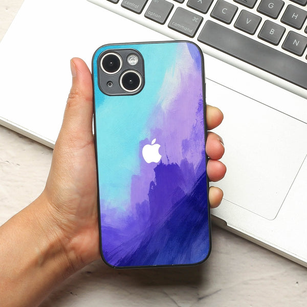 Marine oil Paint (MB) Silicone Case for Apple Iphone 15
