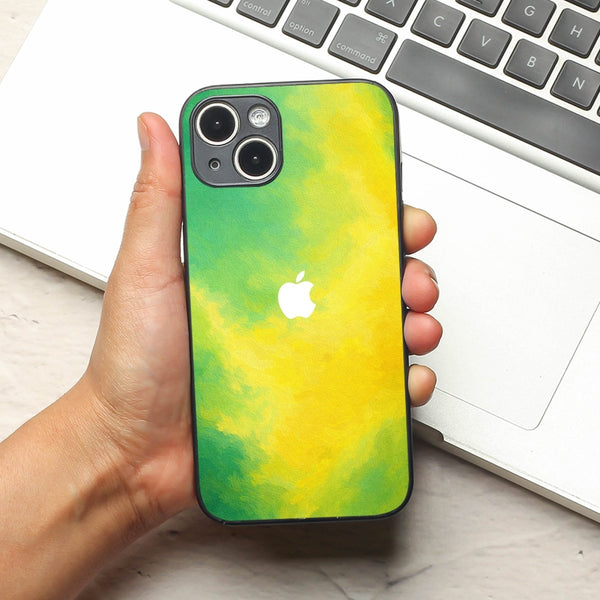 Ocean oil Paint (MB) Silicone Case for Apple Iphone 15