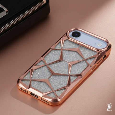 Dazzle Gold Silicone case for Apple iphone Air