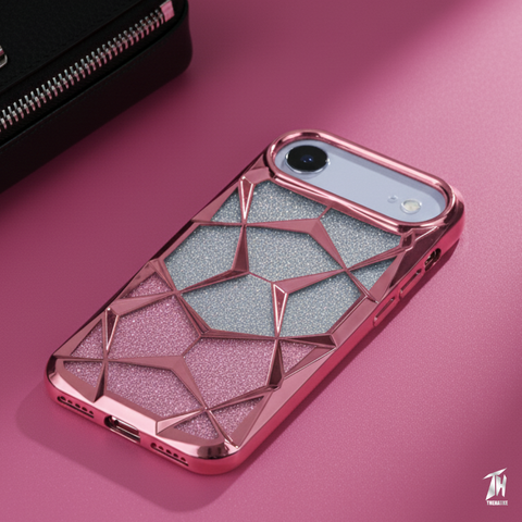 Dazzle Pink Silicone case for Apple iphone  Air