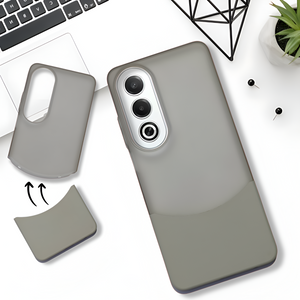 Grey Detach Matte Case For Oppo K12X