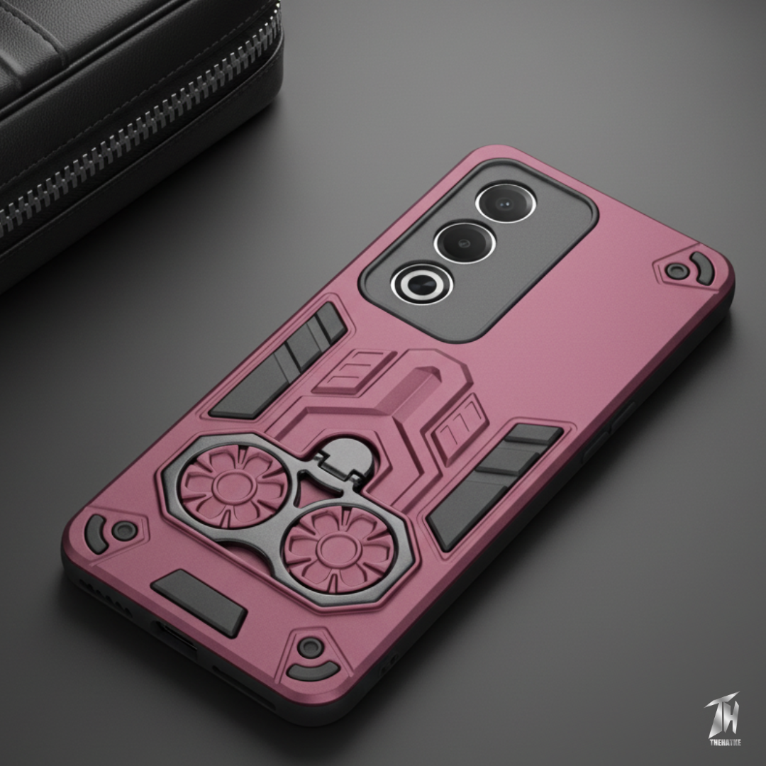 Mehroon Cycle Armor Silicone Case for Oppo K12X