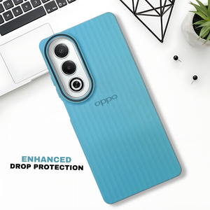 Sky Blue SleekLine Silicone Case for Oppo K12X