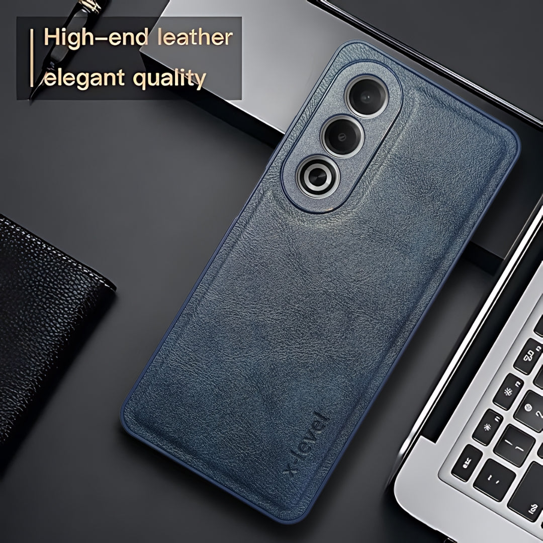 X-LEVEL Blue Leather Case for Oppo K12x