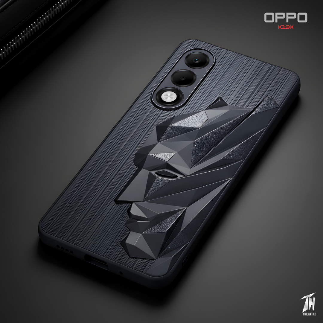 Superhero Engraved logo silicon Case for Oppo K13X